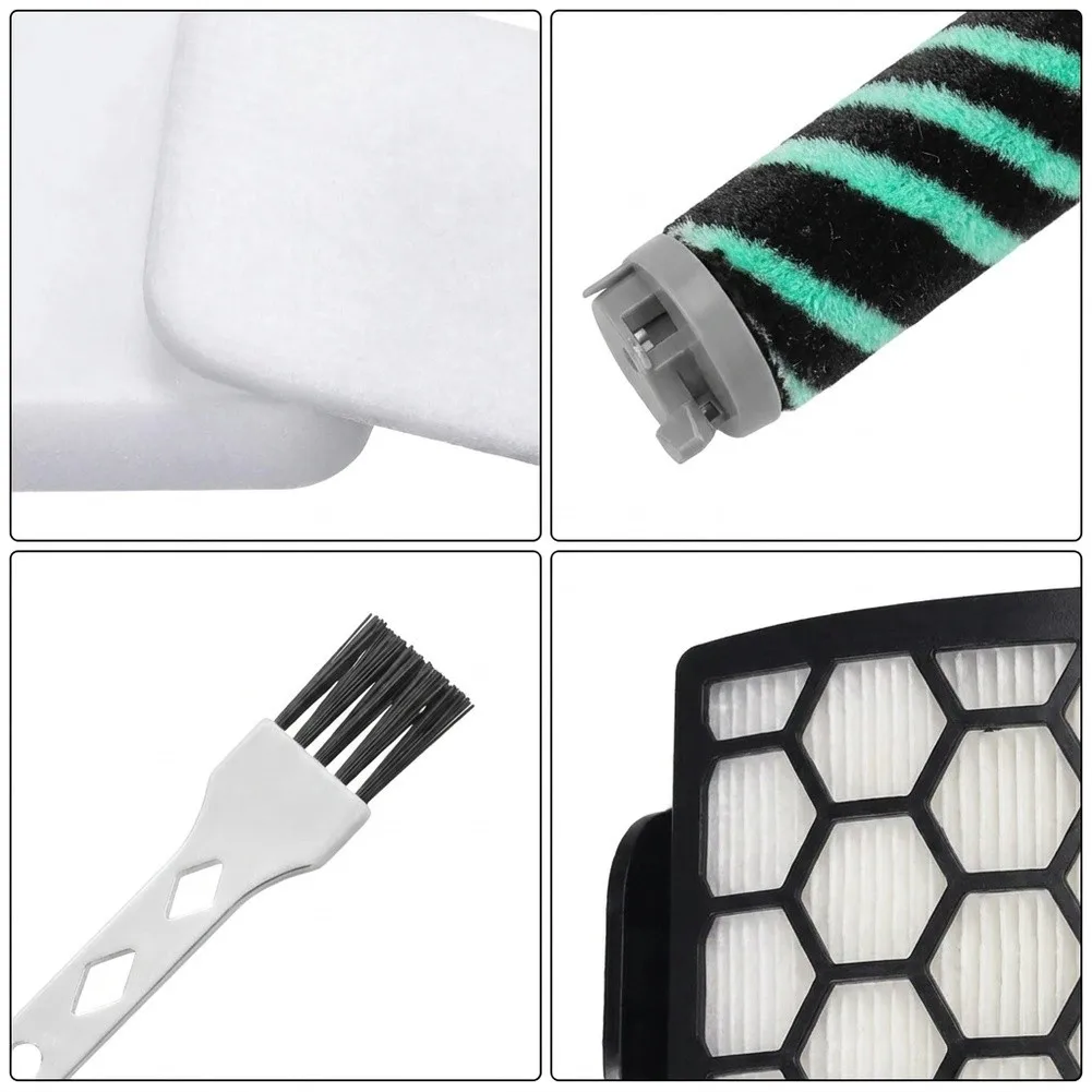 Pet Hair Cleaning for Detect for Pro Parts Enhanced Cleaning Efficiency Brush Roller Tool-free Replacement ABS Construction