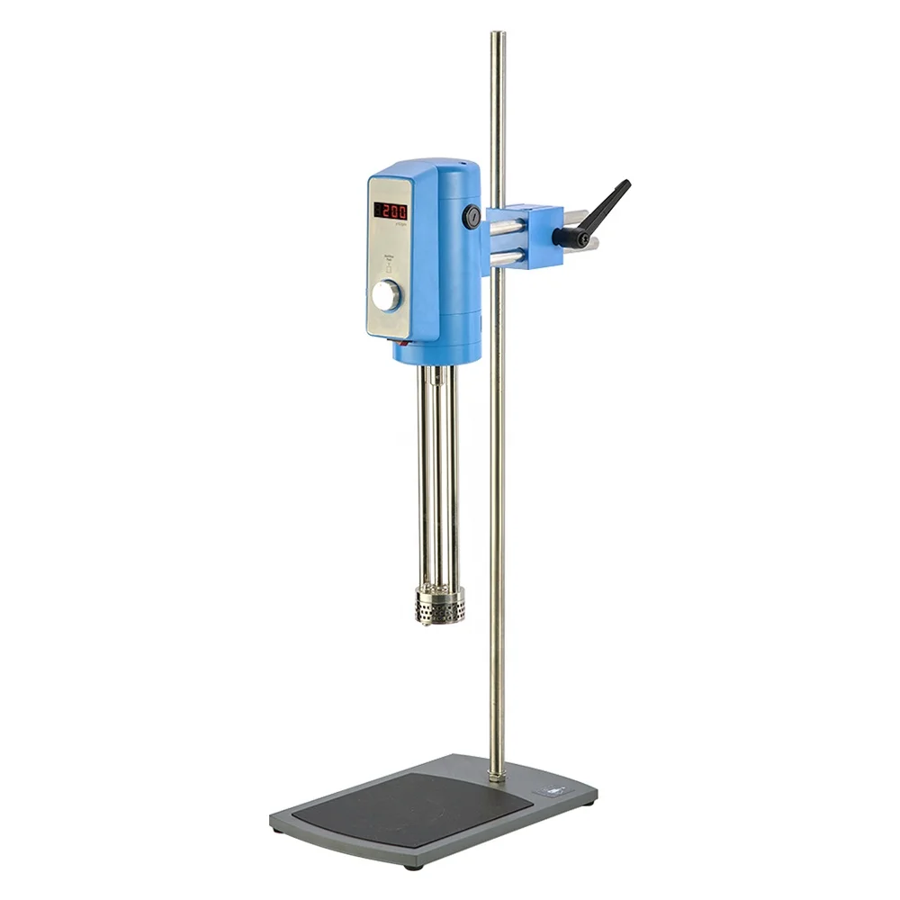 New Arrival Laboratory15000rpm Digital High-speed Emulsifier Homogenizer40L High Viscosity High Shear Emulsifier cos me tics Lab