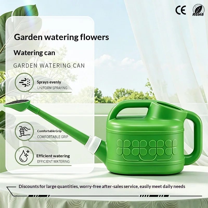 Detachable Thick Plastic Spray Bottle for Home Gardening And Flower Care - Handy Garden Watering Can with Spray Nozzle