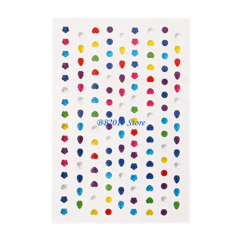 Q0KB Girls DIY Nails Art Set Includes Stickers And File For Creative Beauty Play