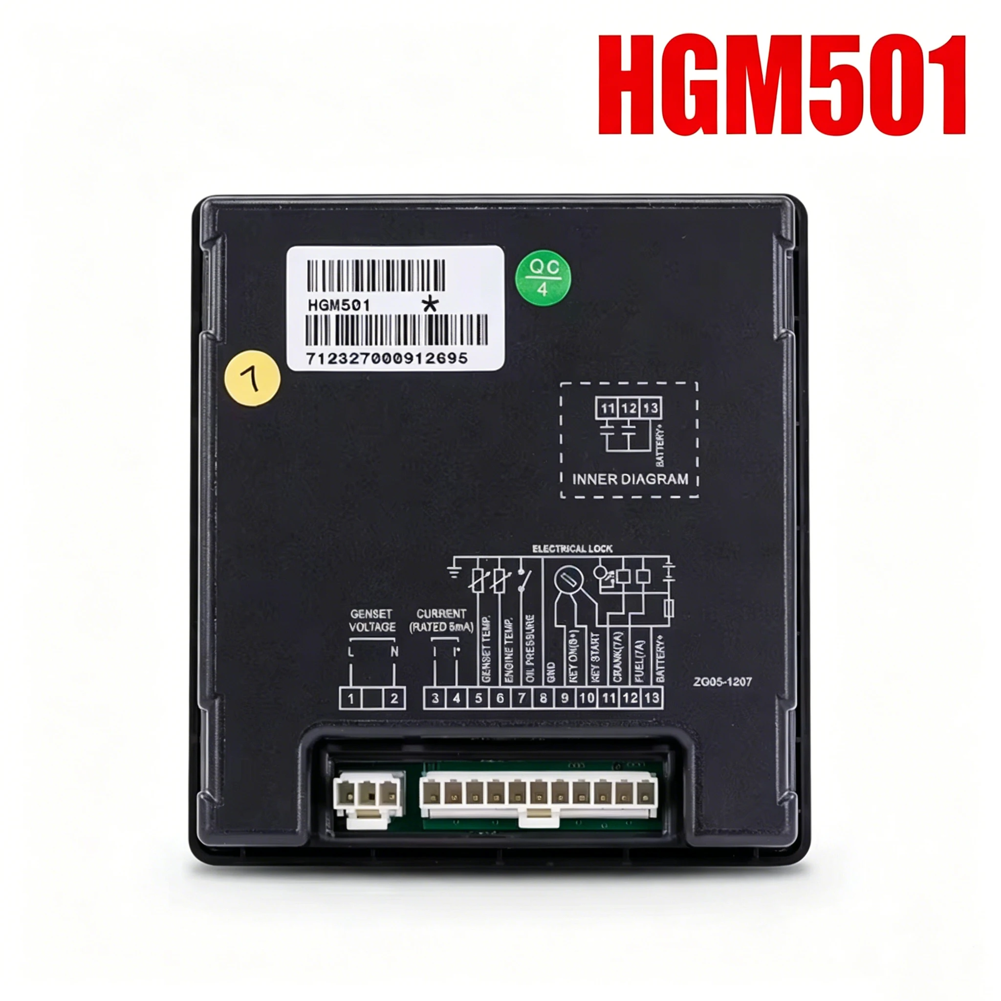 GASMALL HGM501 Single Phase Digital Controller Auto Start Stop Module for Kipor Petrol Generator Genset Parts
