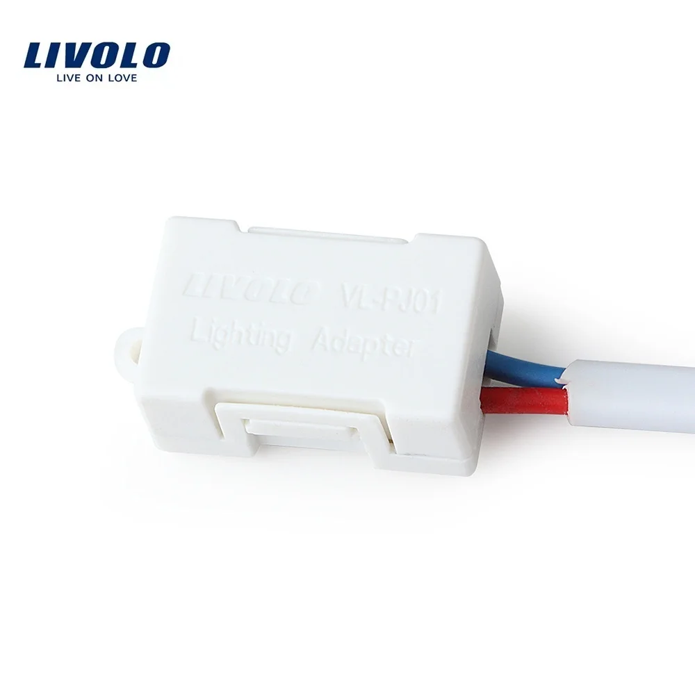 Livolo Lighting Adapter for The Saviour of The Low Wattage LED Lamp Plastic Materials 3pcs/Lot