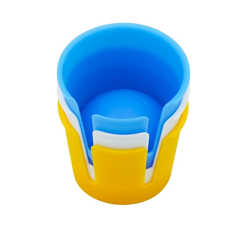 100pcs Dental Disposable Dappen Dishes Multifunctional Mixing Bowl Cup Mixed Color Dentistry Lab Supplies
