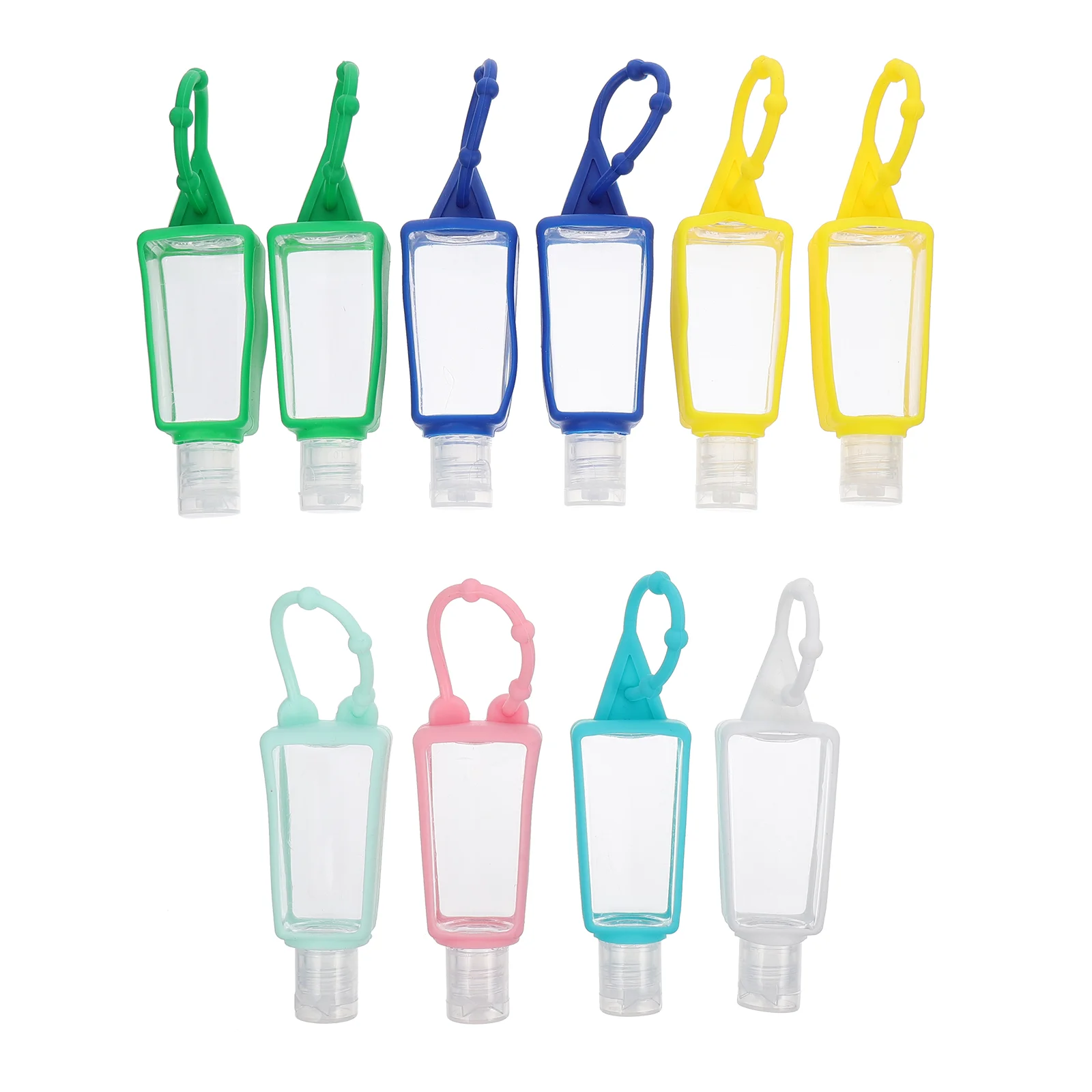 Silicone Spray Bottle Liquid Case Travel Holder Hand Dispenser Perfume Bottles Carrier Sub-packing Empty Lotion