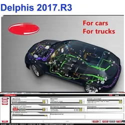 Hot Delphis 2017.R3 with Keygen for Delphi Diagnostic Repair Software with for Cars Trucks DS150E multilanguage sofware download