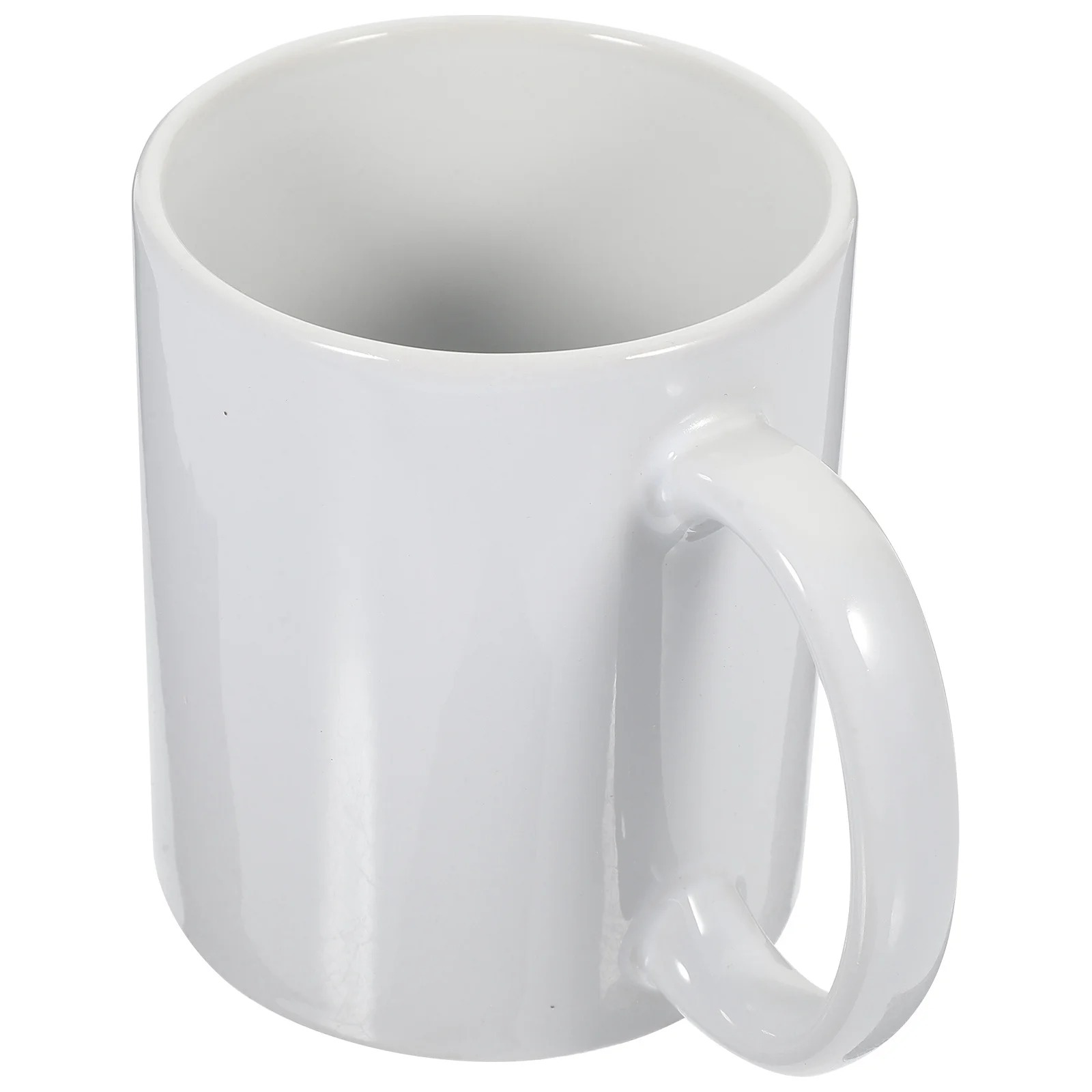 Tasse à revêtement par Sublimation vierge, tasse à café en céramique, tasse d'eau à transfert de chaleur, Durable pour bricolage, impression personnalisée, Souvenirs scolaires