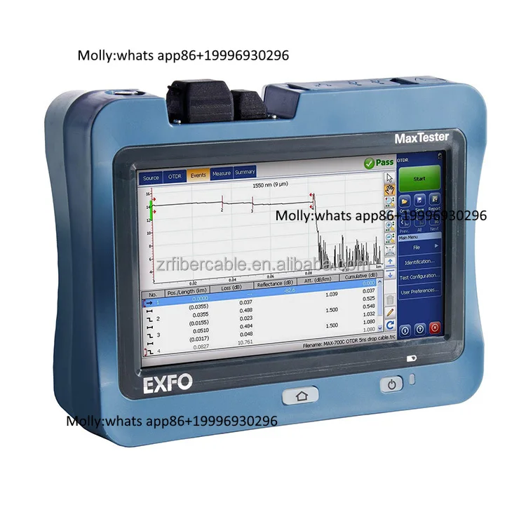 EXFO FTB-200 FTB-1 OTDR: цена, тестеры 1310/1550/1625/1650 нм, модели 710B, 715B, 720, 720C, 730, 730C, 735C, SM, MM, Mini, EXFO iOLM, PON OTDR