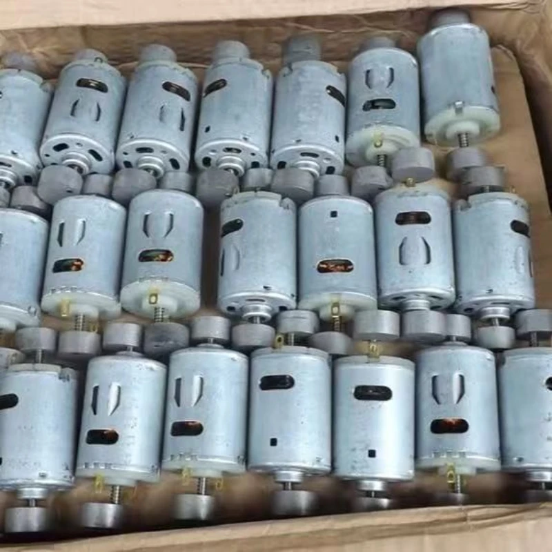 Mini RS-545 Vibrator Motor DC3V 12V 24V Strong Vibration Power Vibration Motor Dual Head Electric Motor Toy Hobby Massager Model