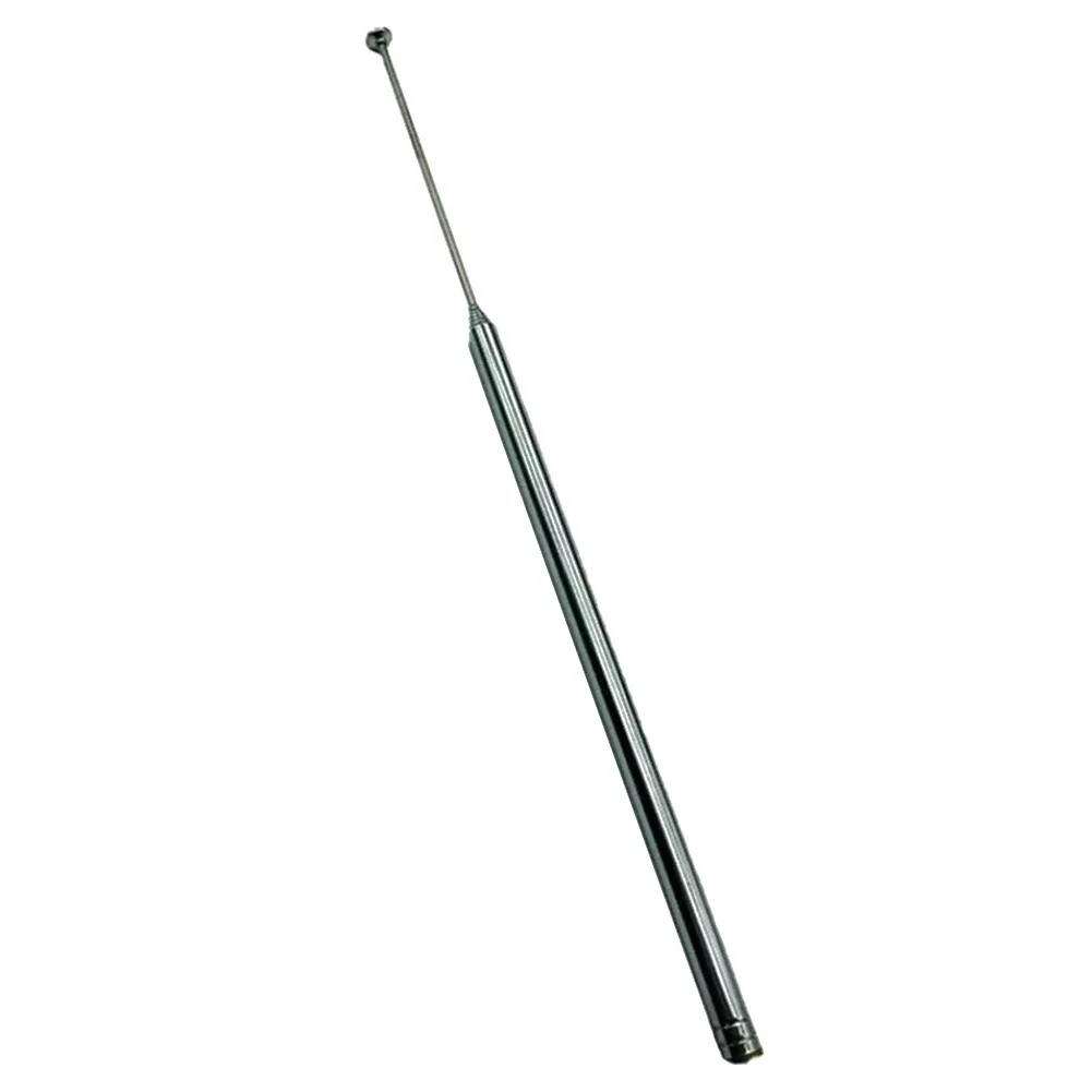 Full Frequency Coverage Copper Telescopic Antenna 97cm For Portable Shortwave FM AM Audio 7 Section Telescopic Antenna