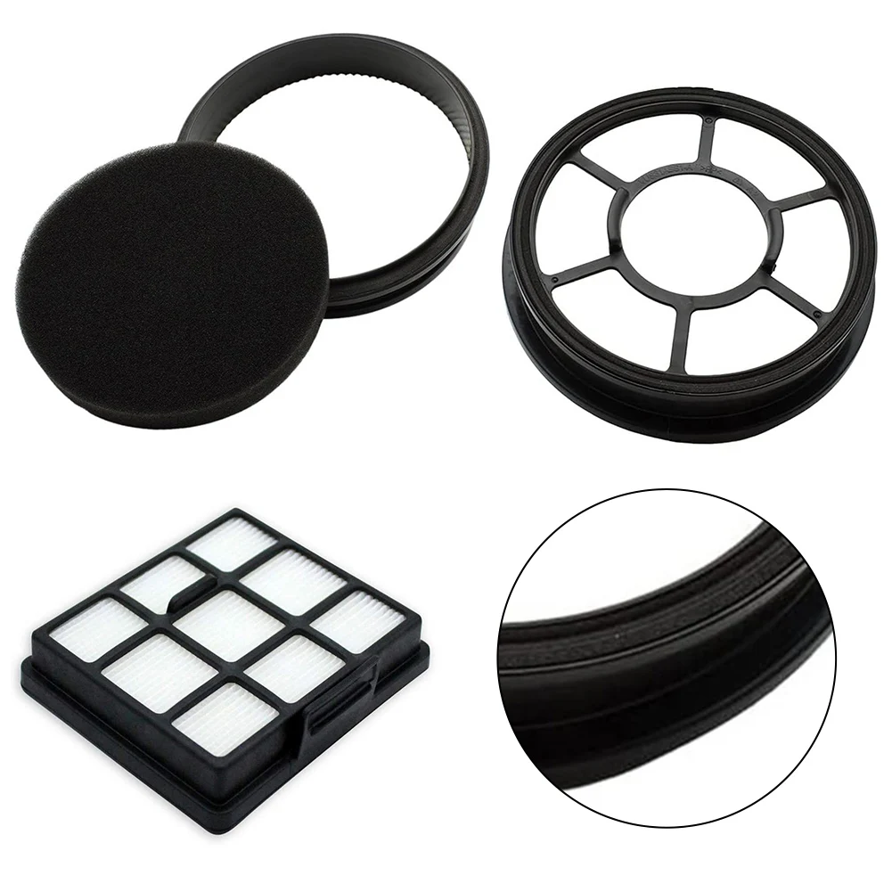 2 Containers 1 Exhaust Filter Set For VCM43B16H B07C41FMF1 Vacuum Cleaner Parts Washable Motor Protection Accessories