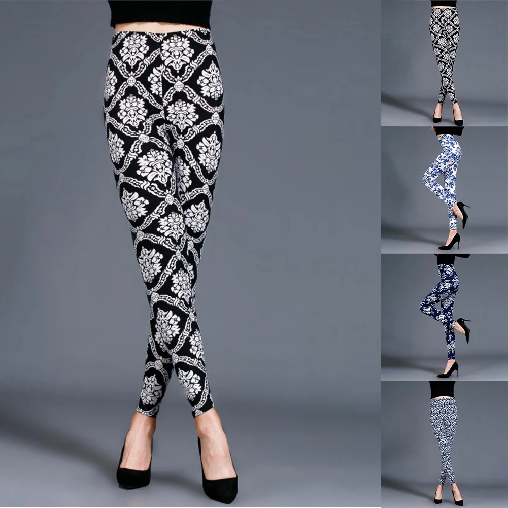 Leggings de Cintura Alta para Yoga, Talla Promedio, Cómodos, para Mujer, 90% Poliéster, 10% Elastano