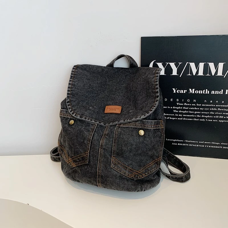 Zaino da donna casual di nuova moda Borse a tracolla da donna di grande capacità di alta qualità Borse da ragazza Borsa stile semplice per le donne