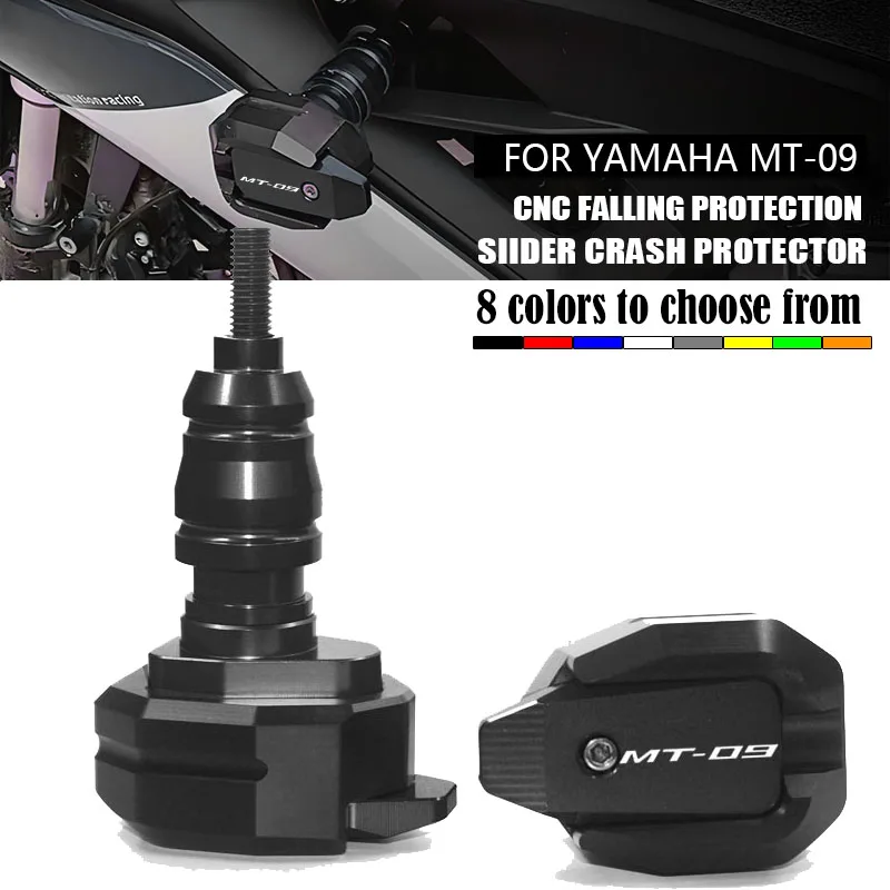 

Для YAMAHA MT-09 MT09 MT 09 FZ09 MT-03 мотоциклетная рамка с ЧПУ для защиты от падения, слайдер, защита обтекателя, защита от ударов