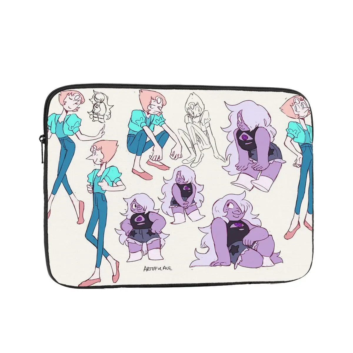 Shockproof Case 10 12 13 15 17 Inch Steven Quartz Universe Funny Cartoon Laptop Liner Sleeve Notebook Bag Case
