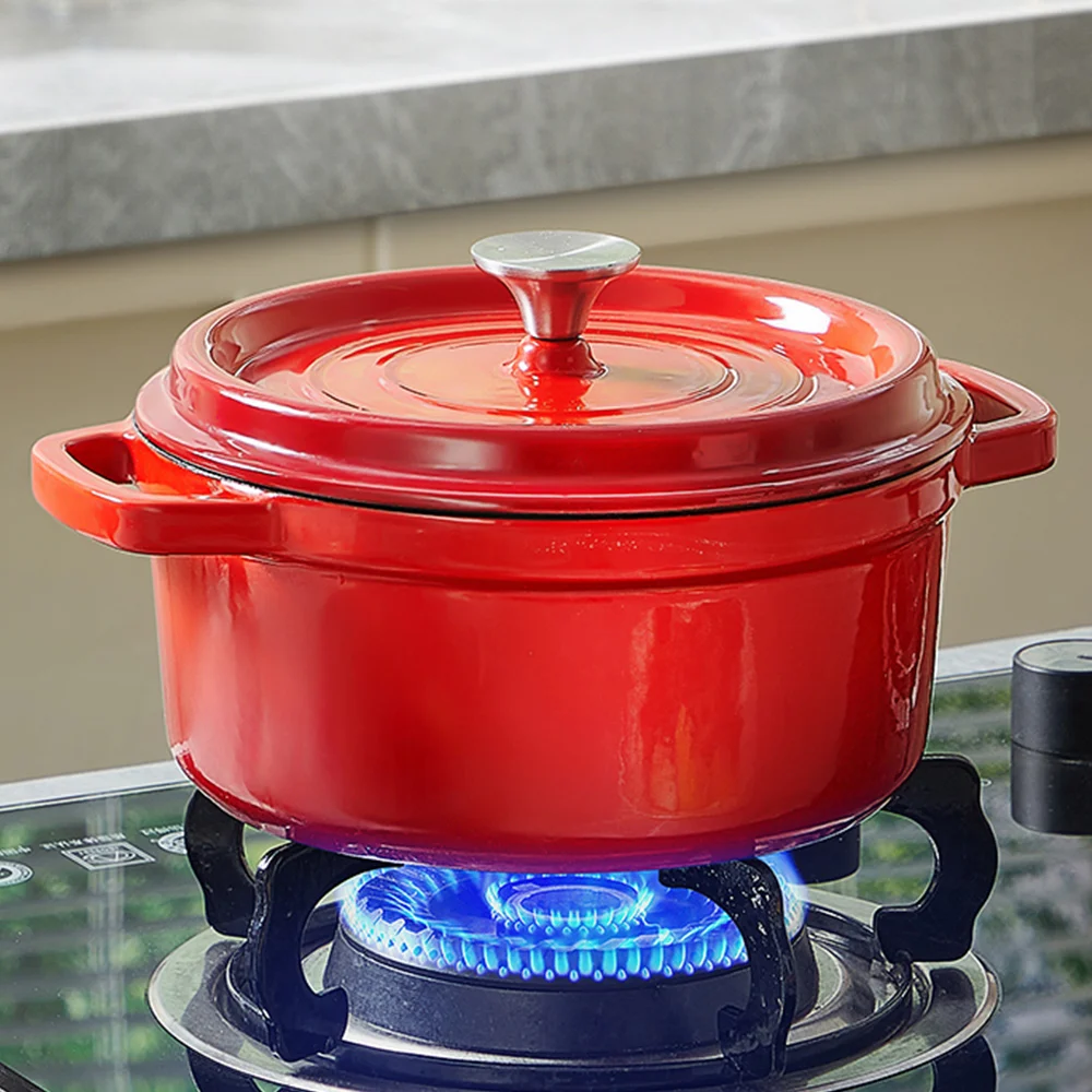 Enamel Cast Iron Dutch Oven 2