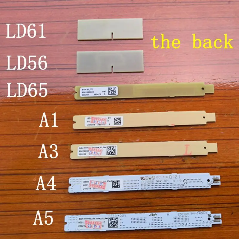 BSH9001030205/BSH 9001019565/8001074449/BSH9001030206 For Siemens Bosch Refrigerator LED LAMP Light Strip Display light parts