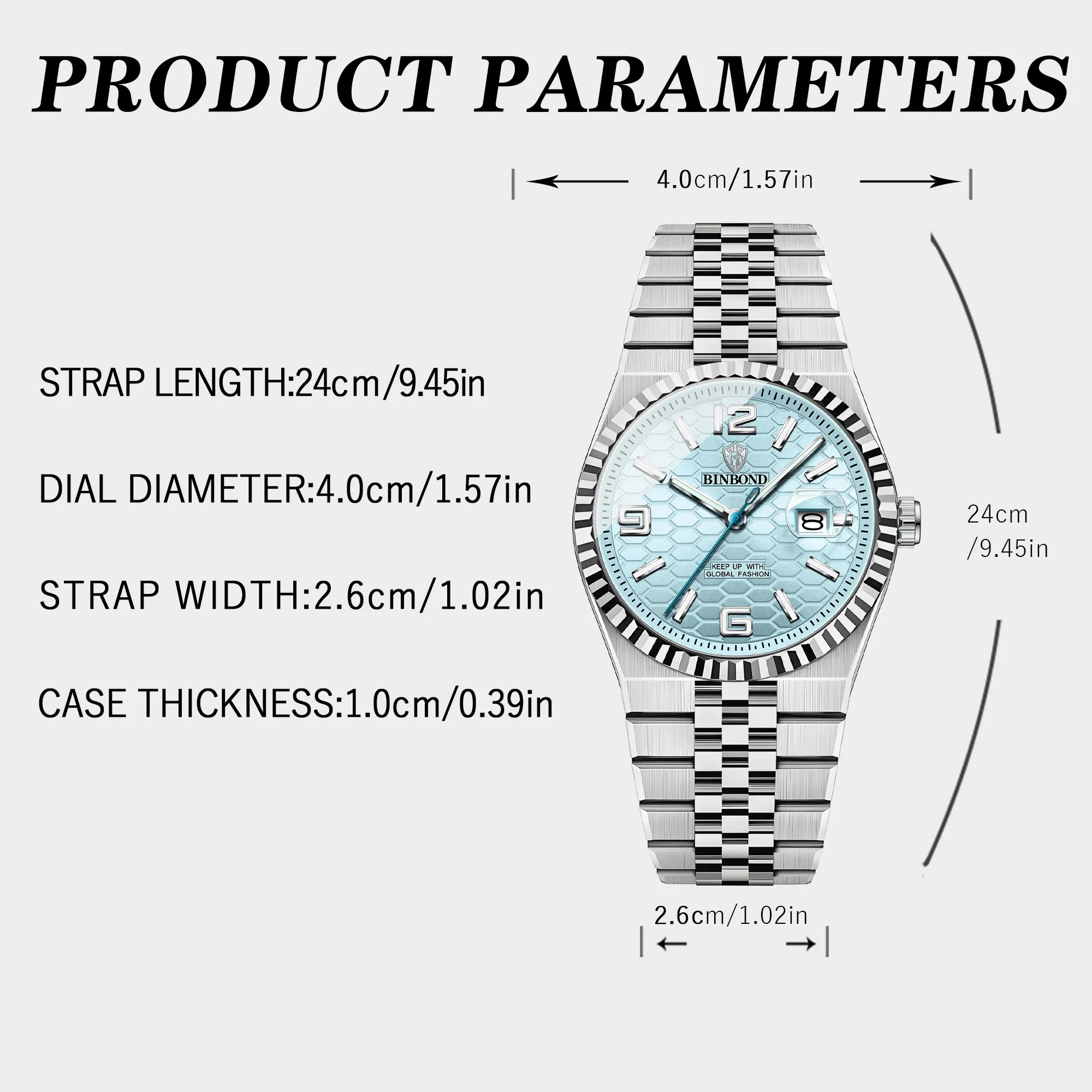 Binbond 2025new luxo quartzo homem relógio de pulso esporte masculino relógios à prova dwaterproof água luminosa data aço inoxidável relógio masculino