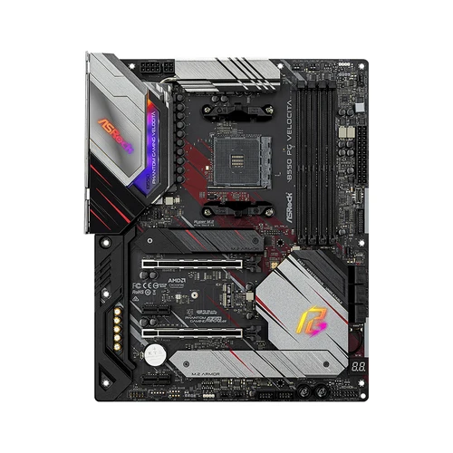 Imagen 2 del producto Placa base ASROCK B550 PG VELOCITA AMD B550 AM4 compatible con 9 5950X 5900X 7 5800X3D 5700X 5 5600 5500 CPU DDR4 M.2 HDM SATA3 ATX