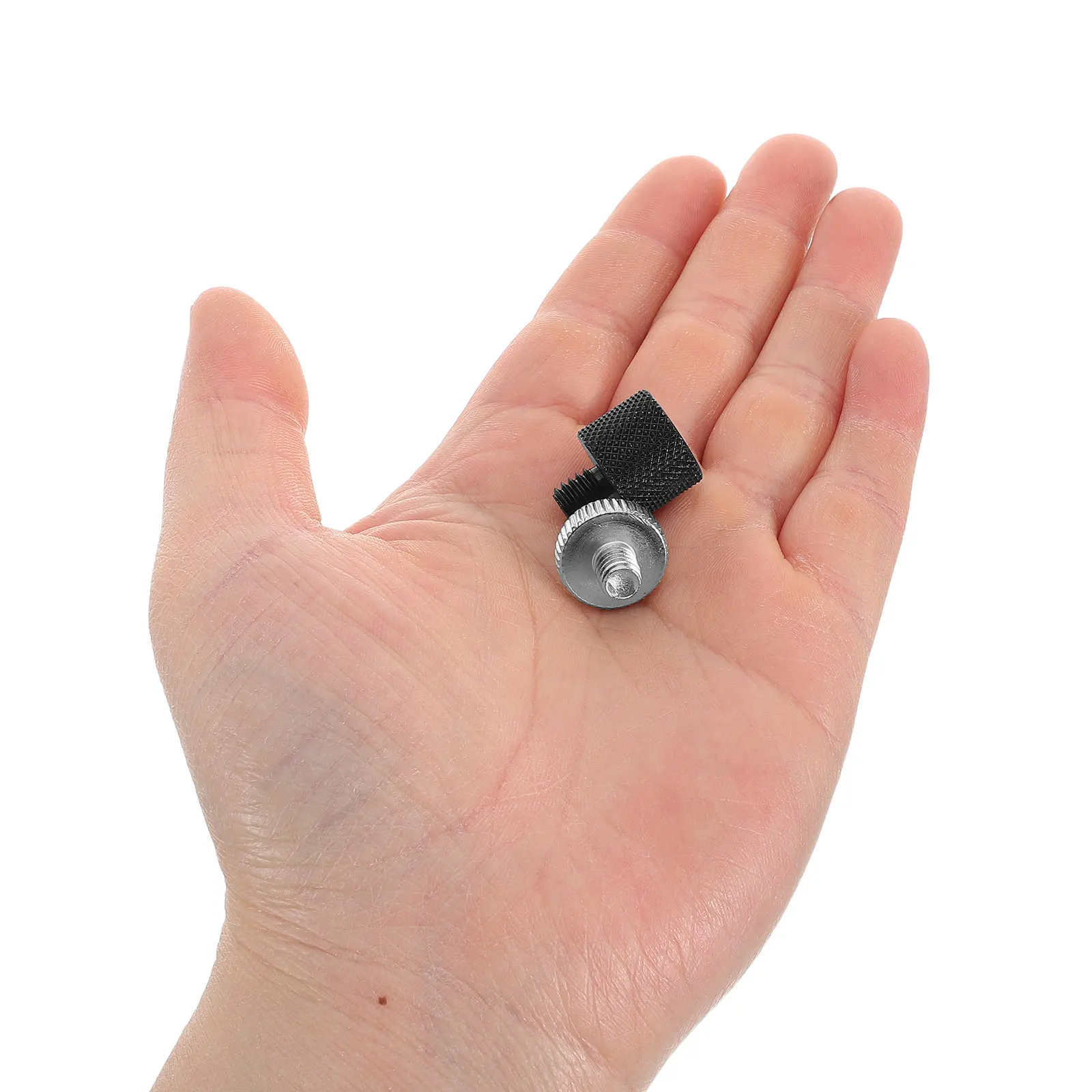 

6Pcs Microphone Screw Adapter Metal Thread Converter for Mini Mic Accessories Recording Equipment Microphone Adapter