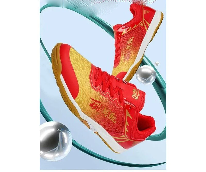 

Fashion table tennis shoes Shock-absorbing table tennis trainers Breathable training trainers Comfortable badminton shoes