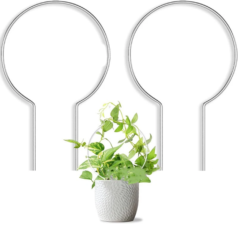 2PC Acrylic Plant Climbing Frame for Indoor and Outdoor Floral Arrangements Sturdy Support for Vines and Creepers