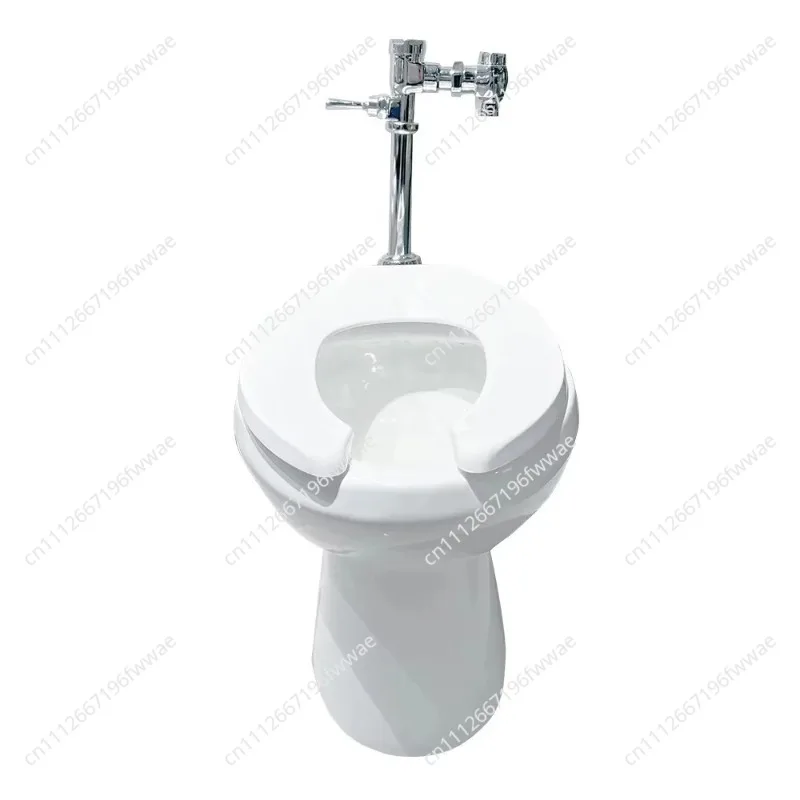 Fabrikneues Design S-Trap Gewerbliches WC-Becken Wasserklosett aus Porzellan Stand-WC Einteiliges Toilettenbecken