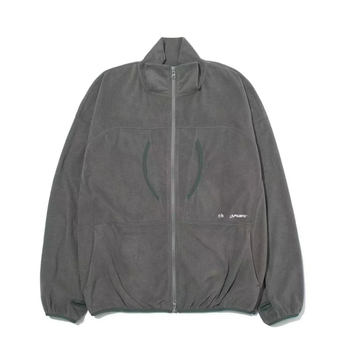 

Outdoor Lightweight Warm Breathable FCE Loose Fit Fleece Jacket Youth Autumn Winter Long Sleeve Zipper Closure Color