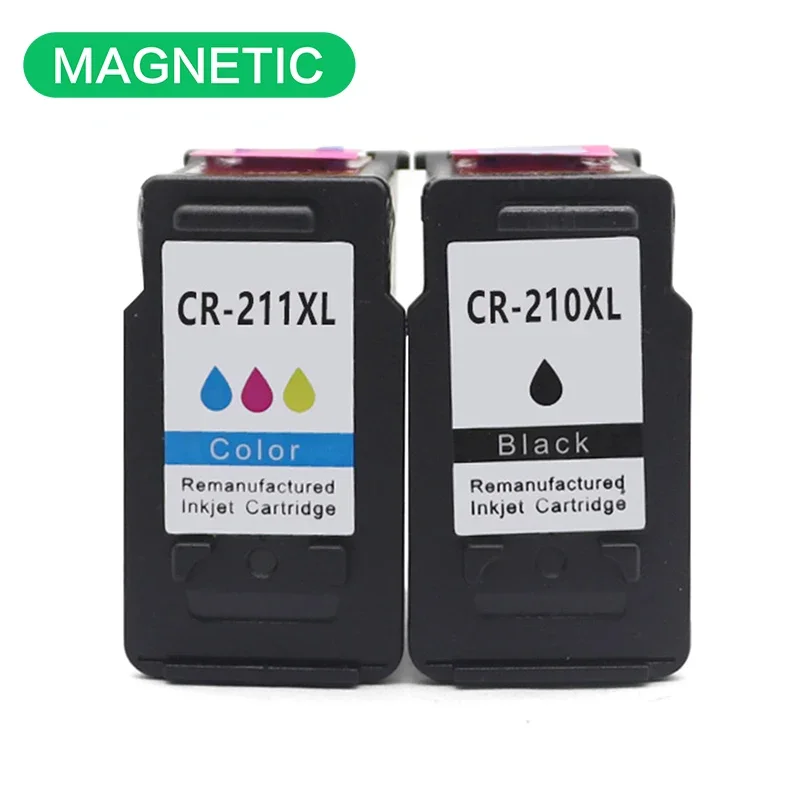 2Pcs PG210 PG 210 CL211 XL ink cartridge for Canon PG-210 CL-211 for Canon Pixma IP2700 IP2702 MP240 MP250 MP260 MP270 MX340