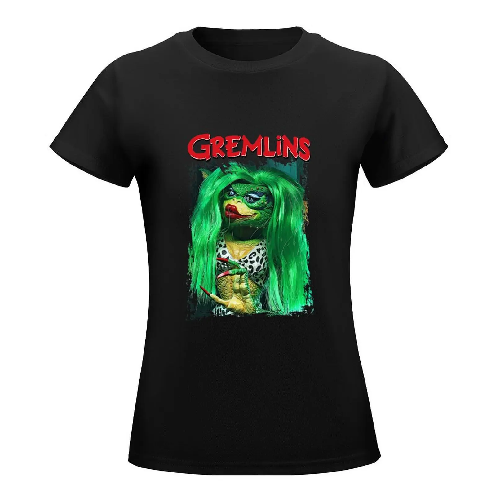 Gremlins Greta T-Shirt lady clothes graphics Short sleeve tee tshirts woman