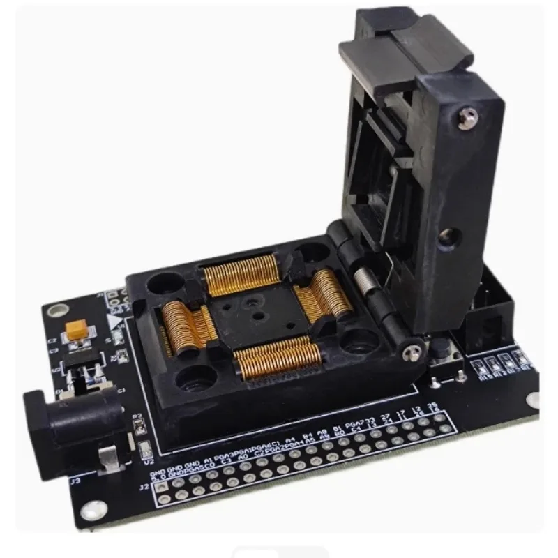 

TMS320F2808 DSP Programmer Loader Burner For TI C2000 Series Mass Production Download Tool
