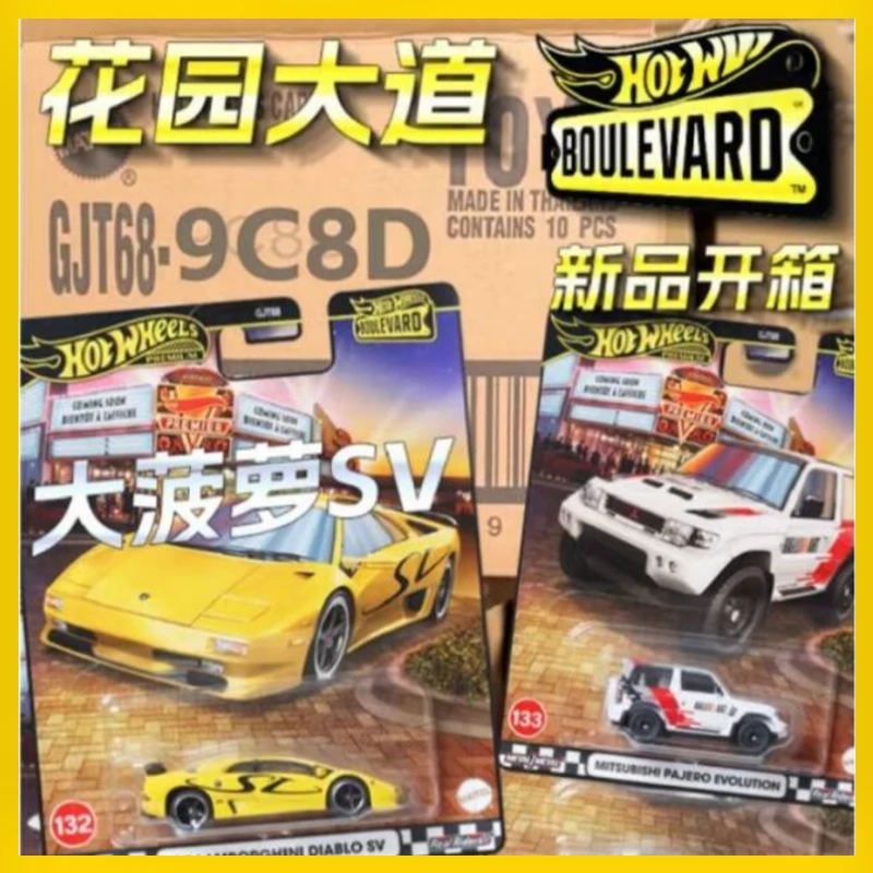 

Модель автомобиля Hot Wheels Gjt68 Boulevard 27, подлинная серия 2025 Benz 500 Slc, коллекция Mitsubishi Nissan, модель автомобиля из сплава, подарки