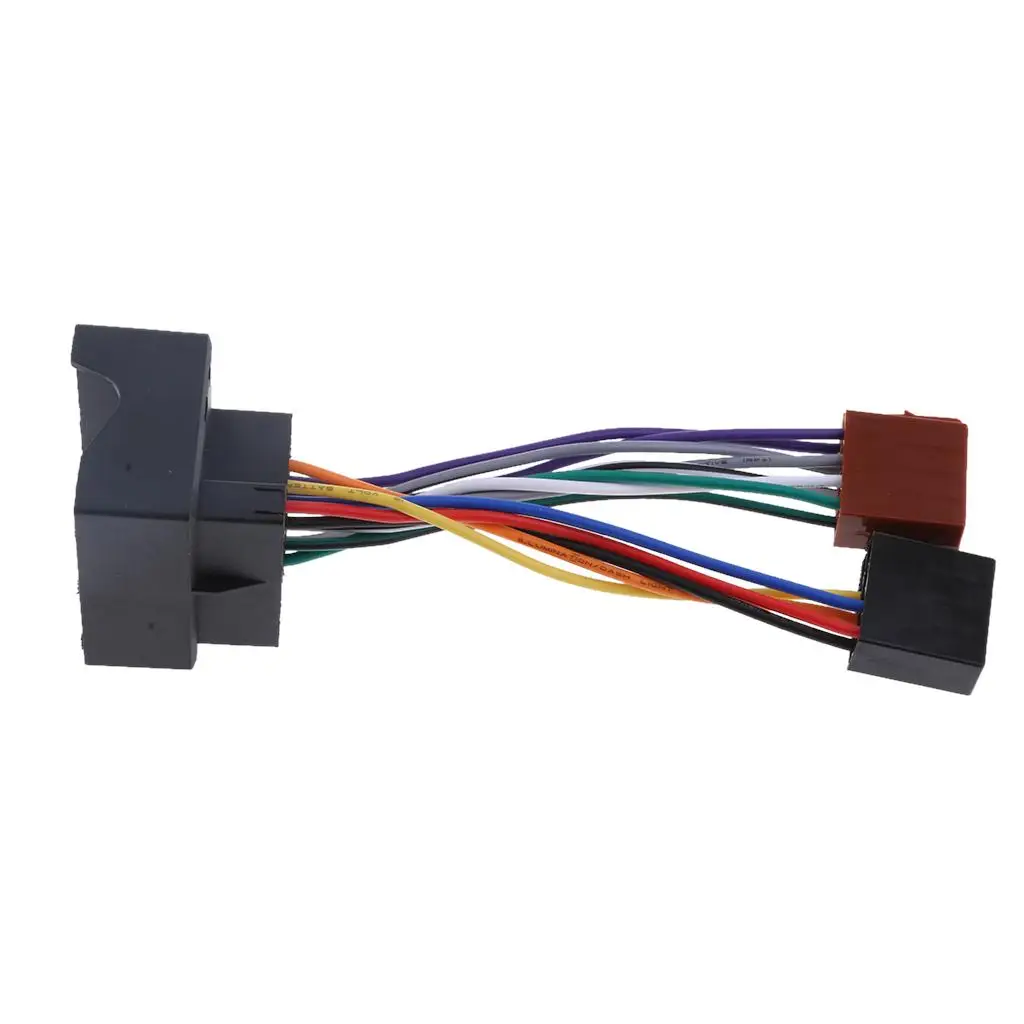 New ISO Stereo Head Unit Harness Adaptor Cable for FORD FOCUS C-MAX 2003 for FORD FUSION 2002-2008 ISO Wiring Adapter