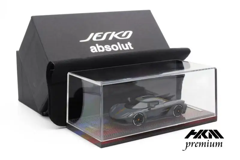 HKM Premium 1:64 Koenigsegg Jesko Absolut collects die-cast alloy trolley models