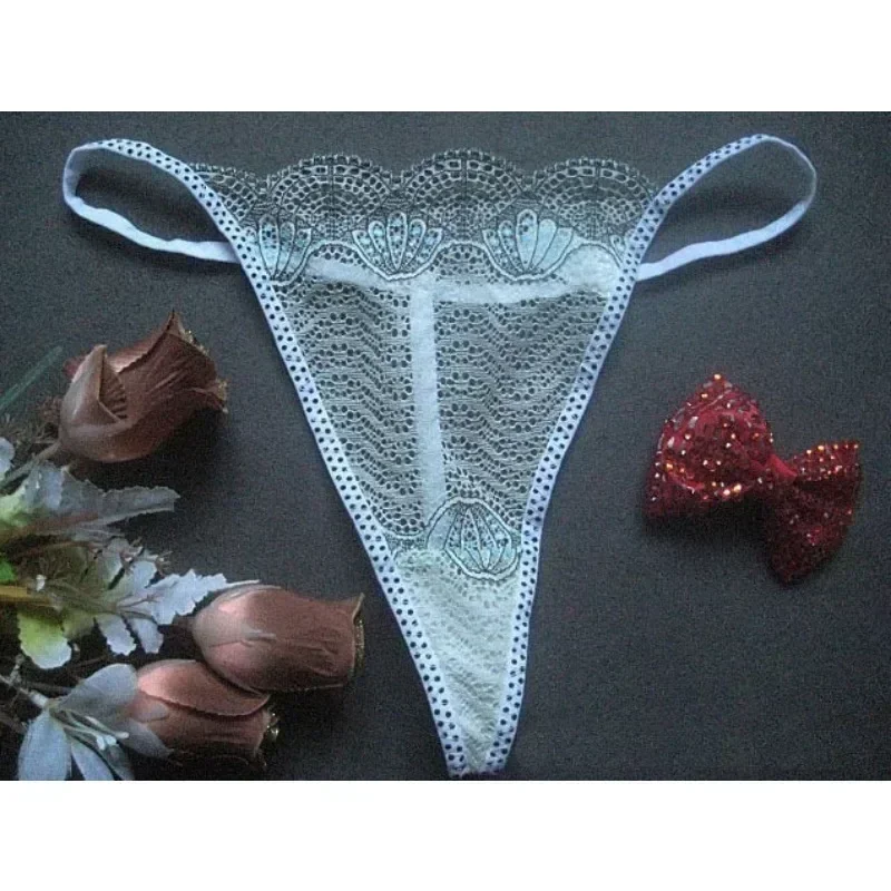 Women\'s Transparent Thong Sexy T-shaped Underwear