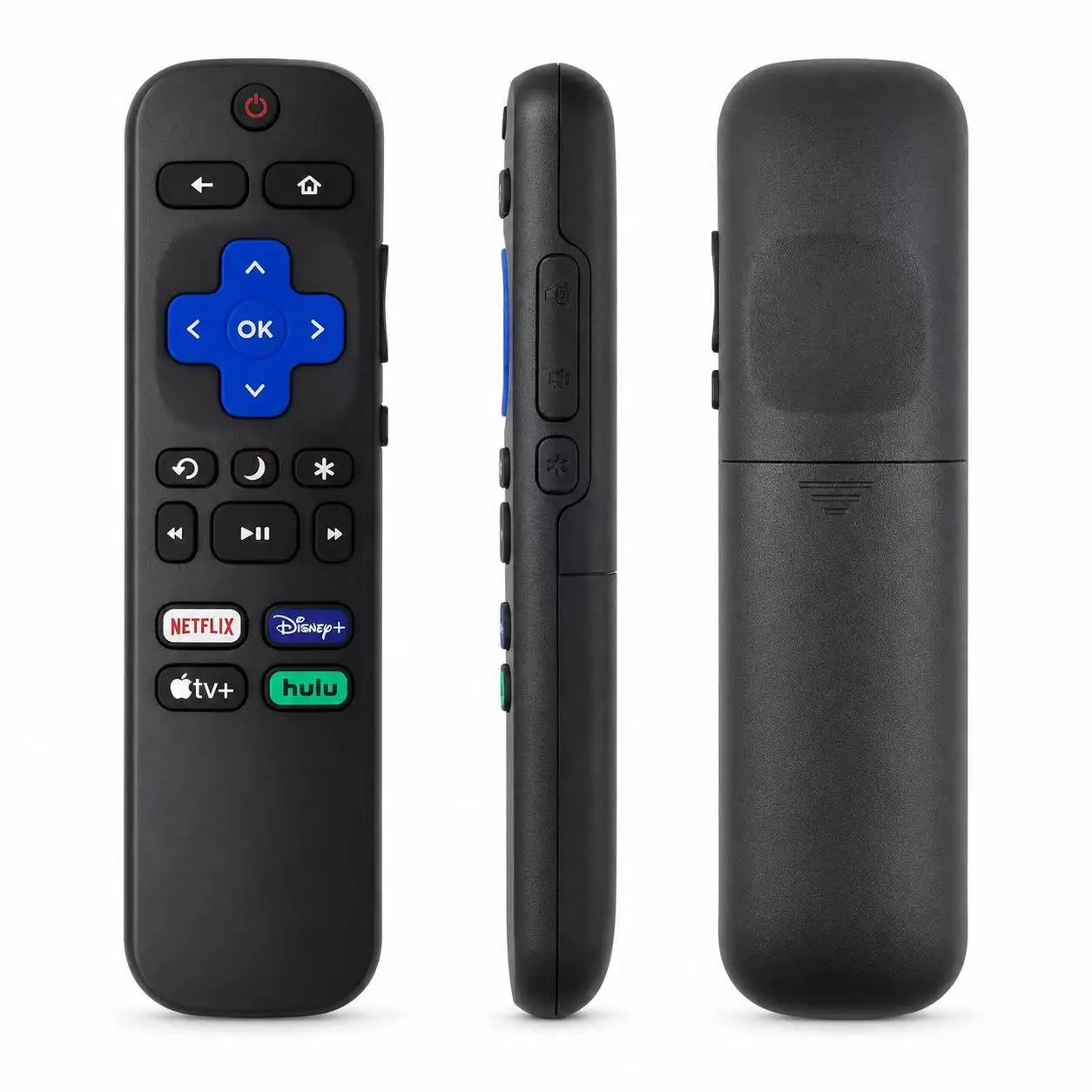Control Remoto de Repuesto Solo para Todos los Televisores Roku, Compatible con TCL Roku/Hisense Roku/Onn Roku Series Smart TVs