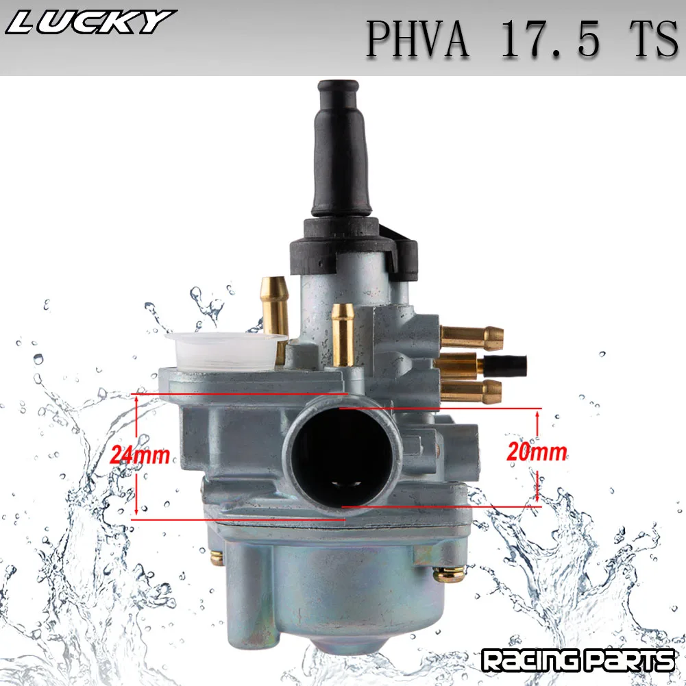 Carburetor For Dellorto PHVA 17.5 TS US For Honda Kymco SYM Peugeot 2T 50 50cc SH SA SXR Super 8 9 Yup Jet 4R Dink Moped Scooter