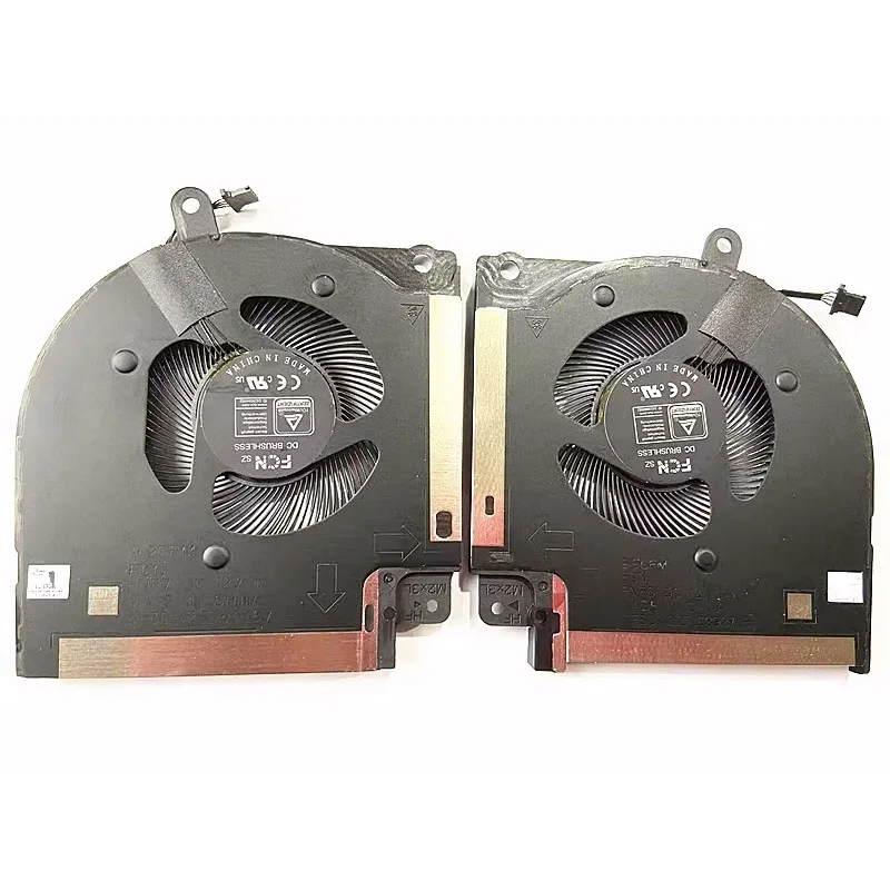 New CPU GPU Fan For Dell ALIENWARE Alien X17 R1 X17 R2 Laptop Cooling Fan 0X63JW 09DNWT