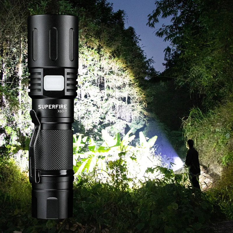 

Rechargeable Expandable Light Emitting Diode 2000mm Flashlight Waterproof Tactical Flashlight Rechargeable Flashlight