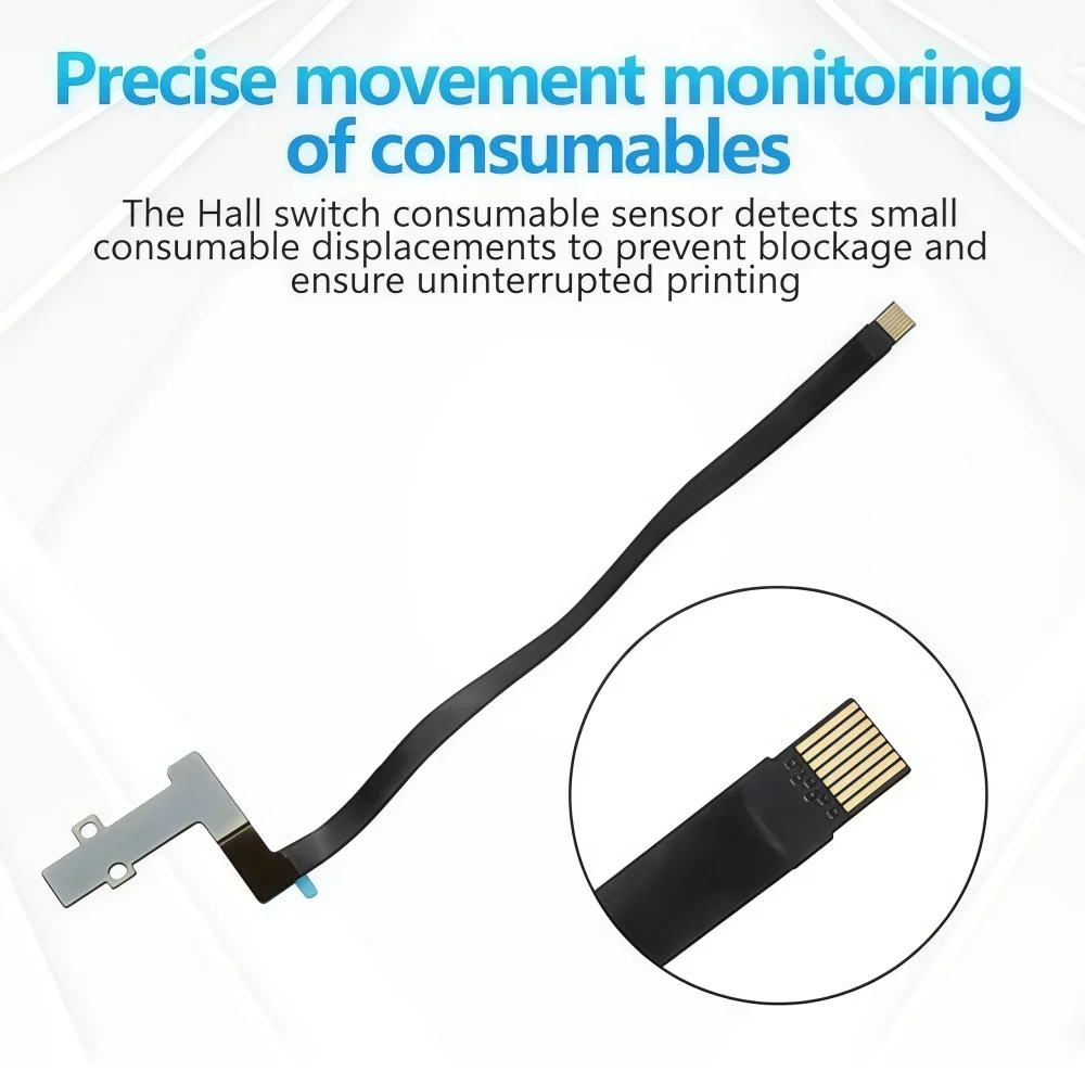 3D Printer Accessories for A1/ A1 Mini Feed Hall Board，Filament Sensor Replacement with Ribbon FPC Cable