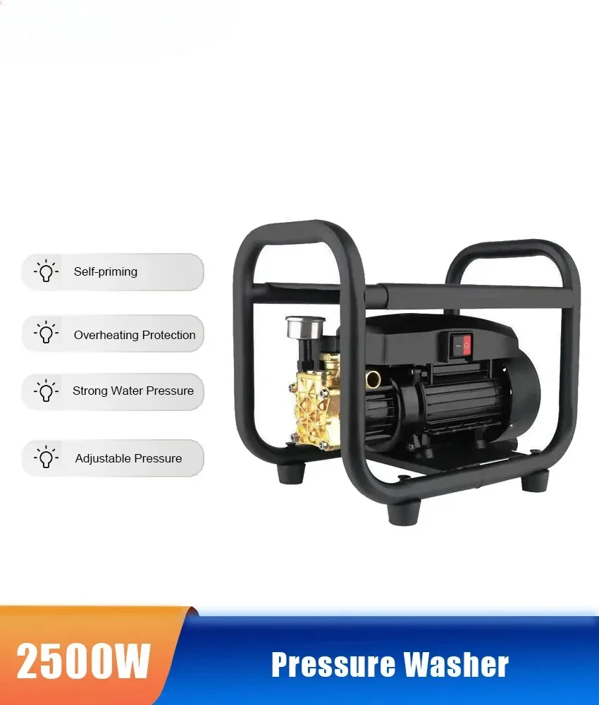 

Automatic Household High Pressure Cleaning Machine 220V/3500W Portable Water Gun Foam Car Washing