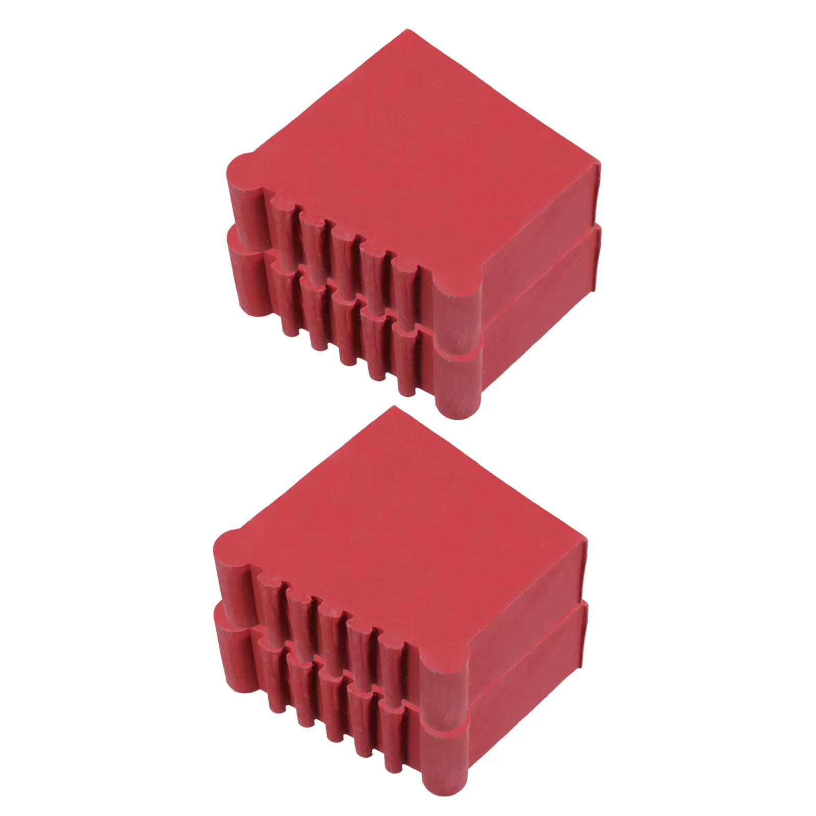 4Pcs Ladder Feet Rubber Pads Replacement Anti-Slip Non-Skid Covers for Step Extension Telescopic Ladder 8.1x3cm