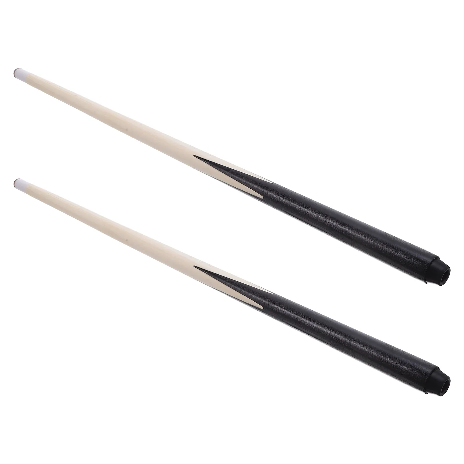 2 قطعة تجمع خشبي صغير جديلة السلس قبضة قصيرة البلياردو جديلة عصا المحمولة تجمع عصا لعبة في سن المراهقة قصيرة البلياردو العظة