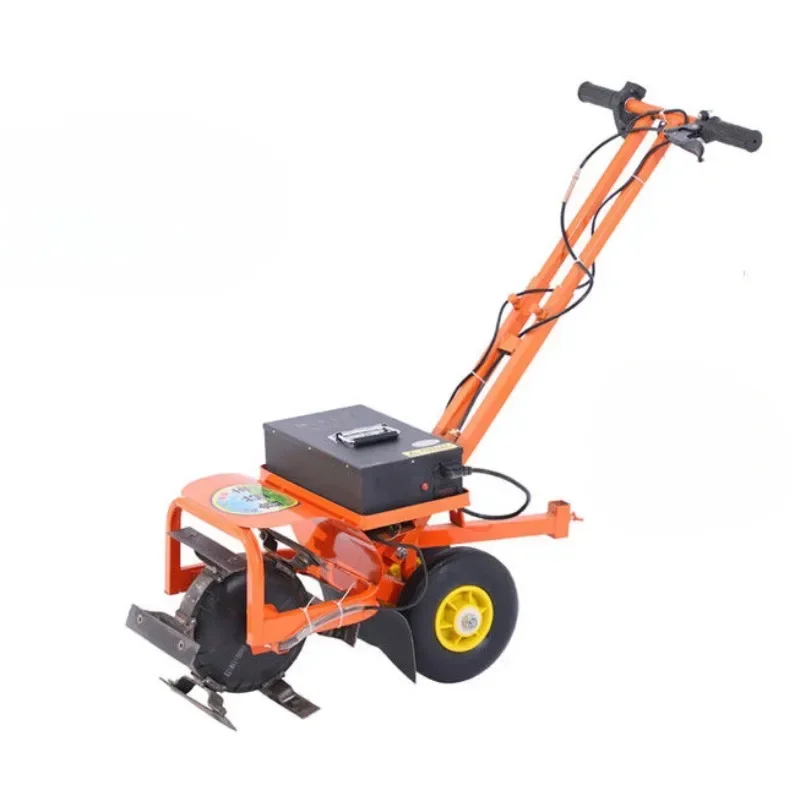 New electric household multi functional small rechargeable trenching loosening and weeding machine