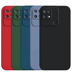 For Xiaomi Redmi 10C Case Xiaomi Redmi 12C 10C 10 9A Cover Shockproof Liquid Silicone Phone Back Case Xiaomi Redmi 10C