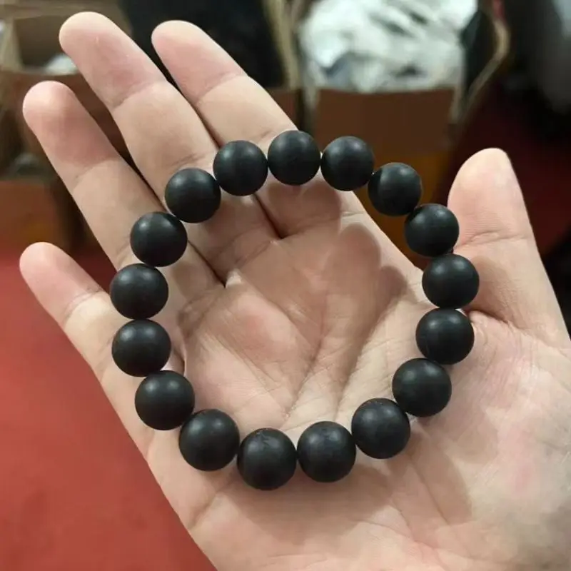 New Second-generation Beeswax Round Bead Single-circle Bracelet, Temperament Personalized Jewelry Handicrafts