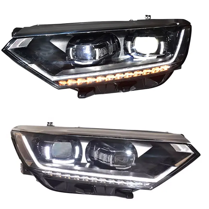 SXLL Odpowiednie do projektora reflektora typu T, dynamiczny sygnał kierunkowskazu B8, reflektor LED, soczewka DRL, części samochodowe, auto.