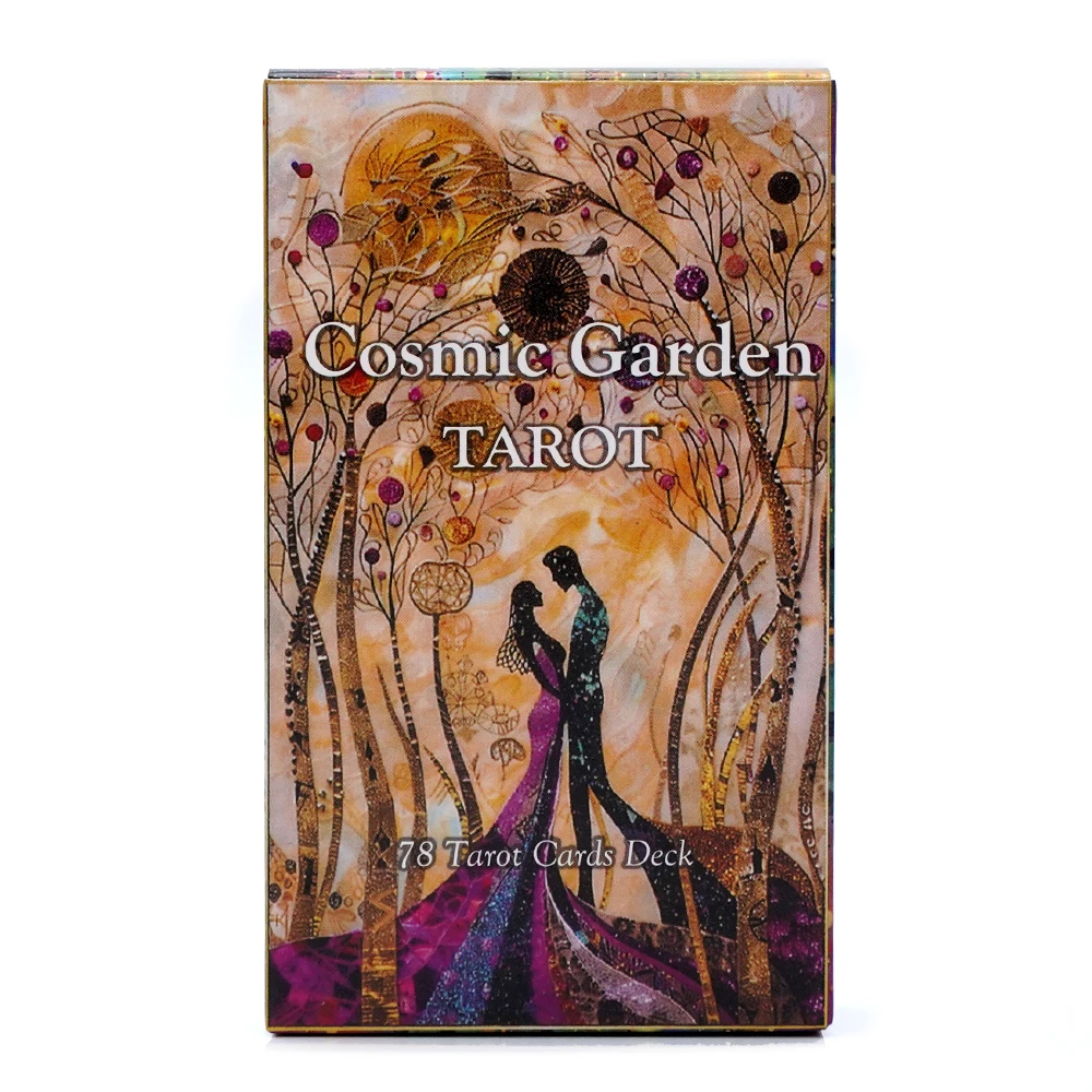 

Новая колода Таро «Космический сад», 78 карт, игра для гадания, карточная игра для гадания, вечеринка судьбы, семейная настольная игра, игра для семейной вечеринки