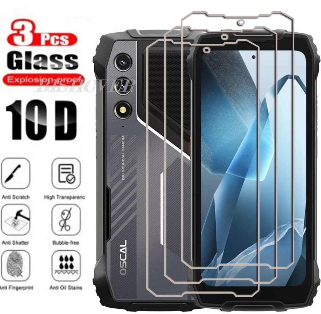 

9H Tempered Glass For Blackview Oscal Pilot 1 6.67" BlackviewOscalPilot1 OscalPilot1 Screen Protective Protector Cover Film