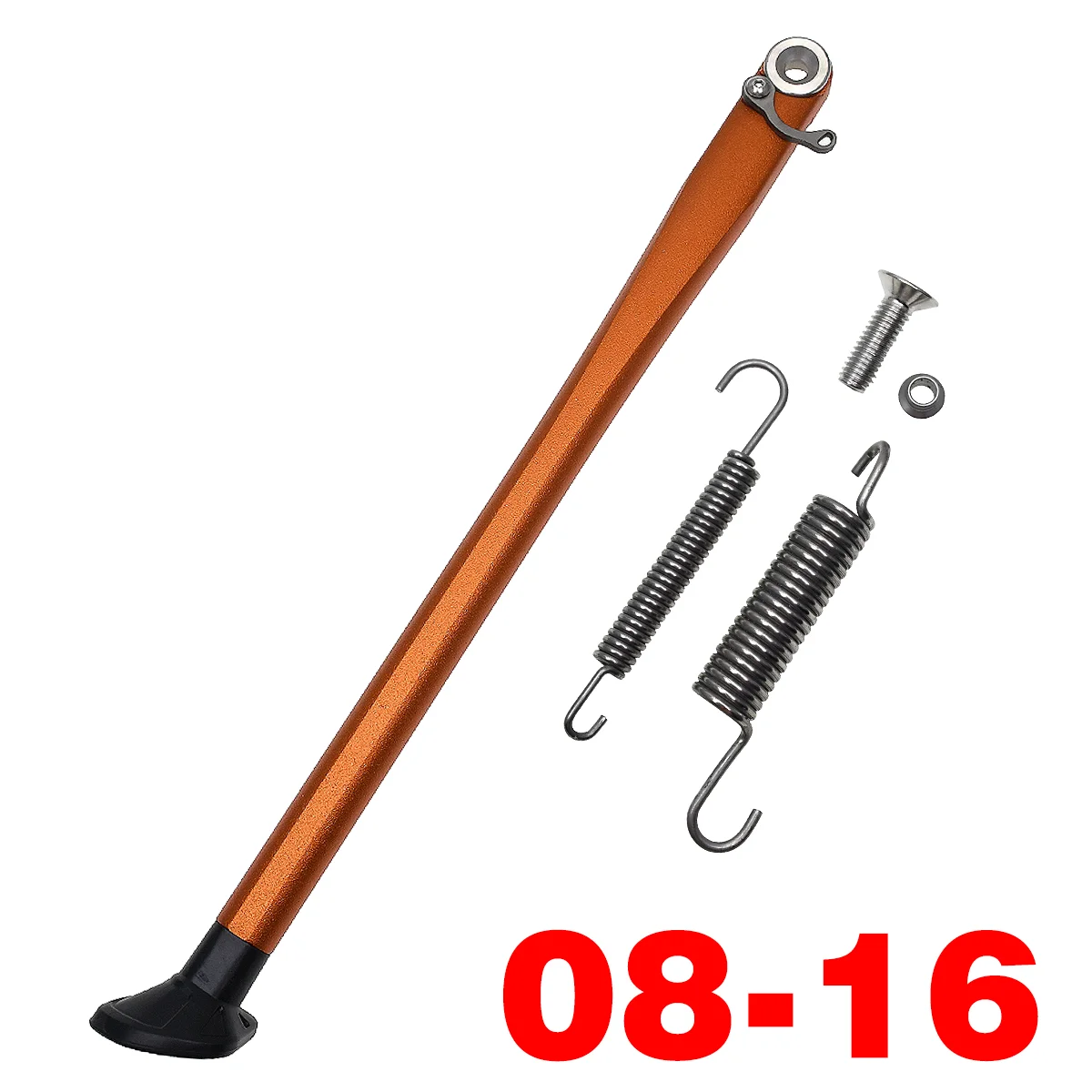 Motorcycle CNC Parking Side Stand Kickstand With Spring Kit For KTM 125-500 XC XCW XCF XCFW EXC EXCF TPI 6 Days Husqvarna GasGas