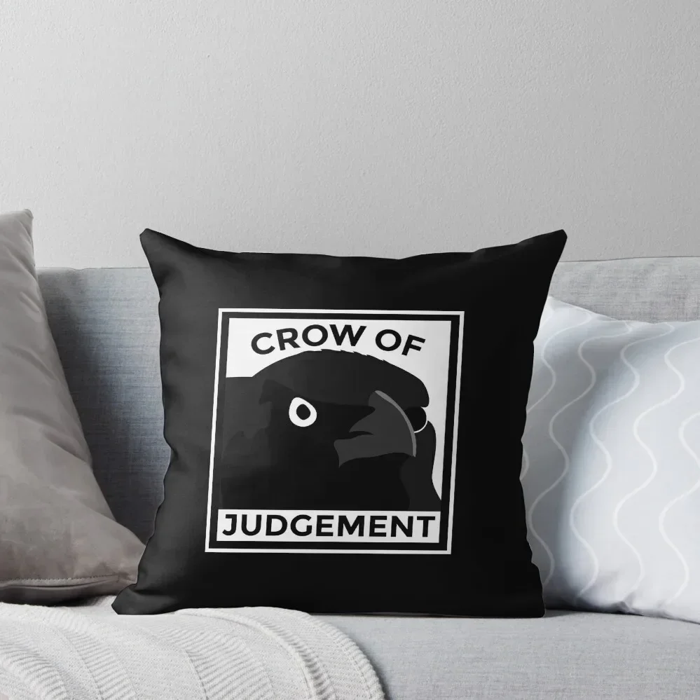 

Crow of Judgement Throw Pillow Decorative Cushion Cover Luxury Pillow Cover Pillow